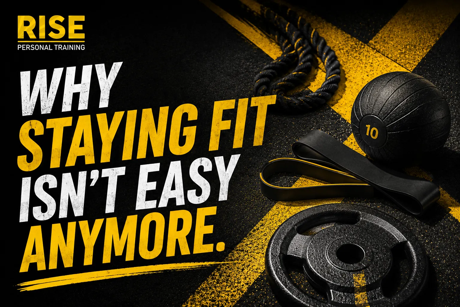 Why Staying Fit Isn’t Easy Anymore