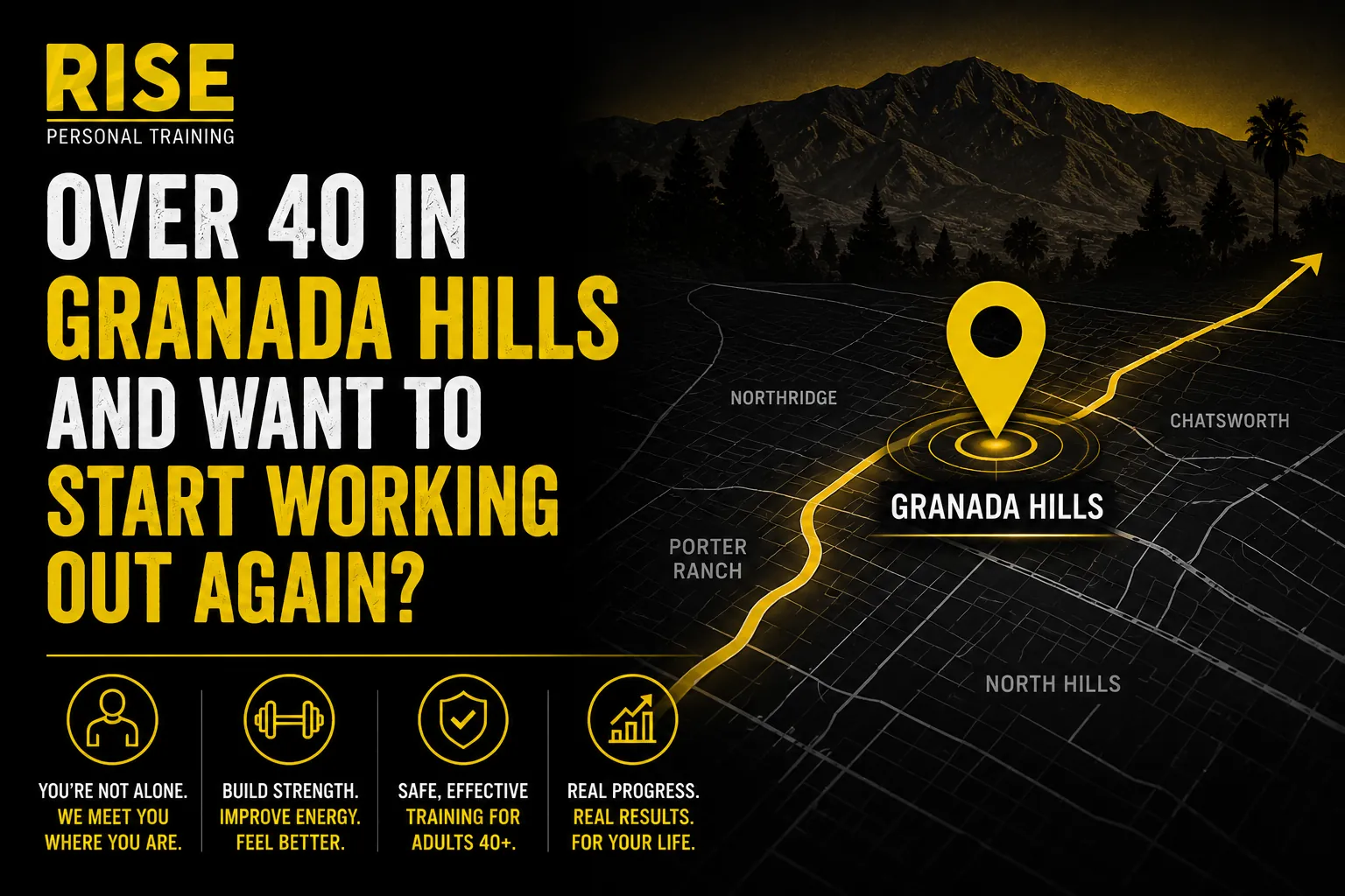 Over 40 in Granada Hills And Want To Start Working Out Again?