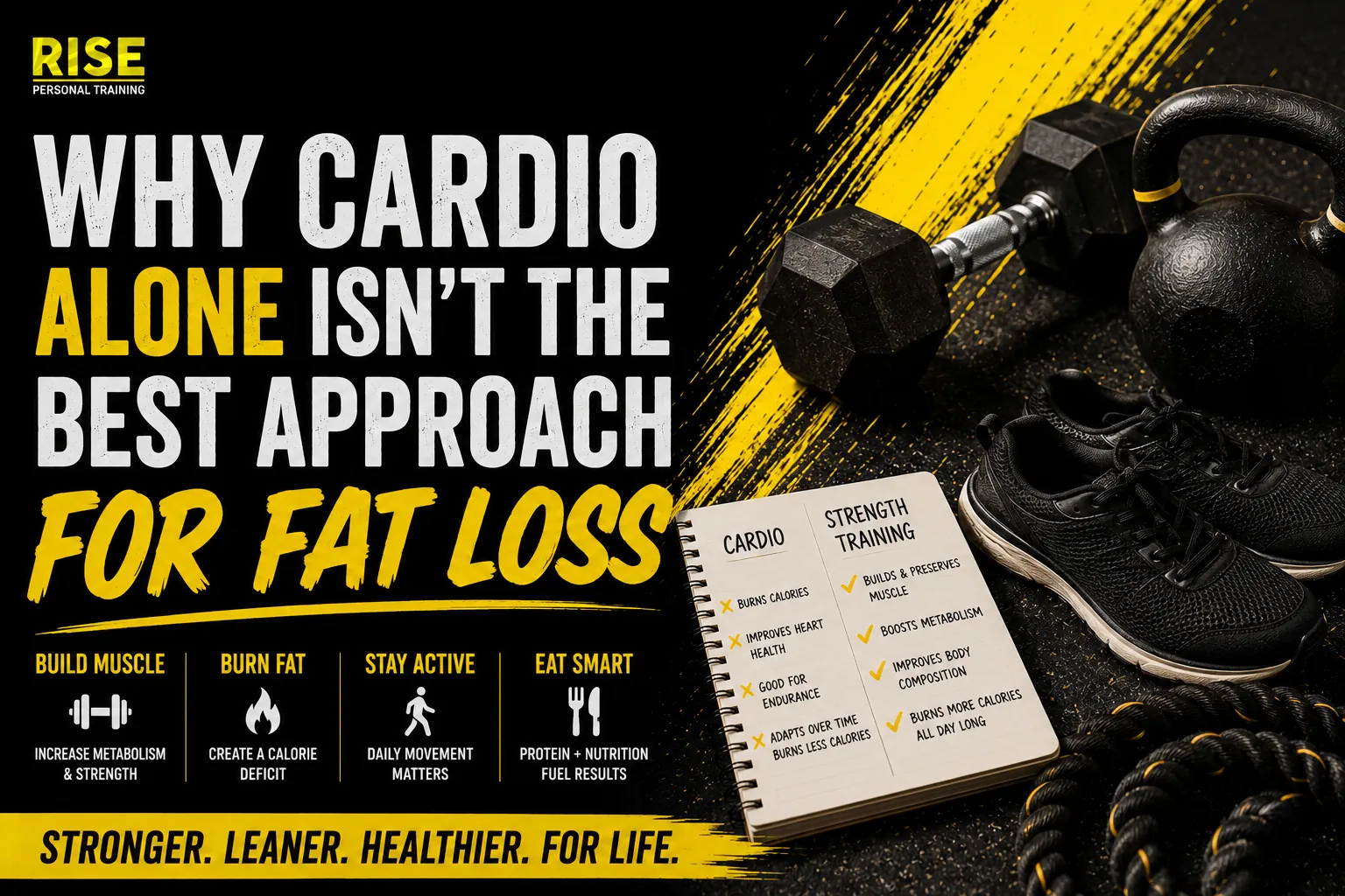 Why Cardio Alone Isn't the Best Approach for Fat Loss