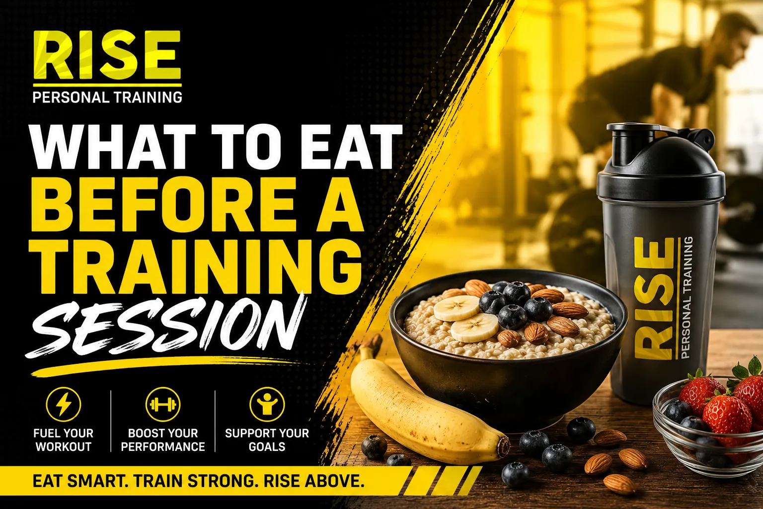 What to Eat Before a Training Session